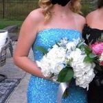 Hello Molly blue sequins hoco dress Photo 3