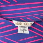 Mahi Gold Bimini Dress, purple stripe, US size S Photo 3