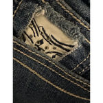 Red Rivet  Boot Cut Bandana Rhinestone Pocket Medium Wash Denim Jeans Size 13 Photo 3