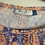 Cabana Life Orange and Blue Shift Dress Sun Protection size Small Photo 1