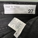 Rag and Bone  Nina High Rise Skinny Black Jeans Size 27 Goth Style Photo 4