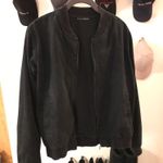 Brandy Melville Canvas Bomber Jacket Photo 0