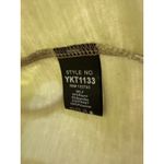 POL  Boho Oversized‎ Top Boxy Floral Lace Women Sz M Green Lagenlook Photo 3