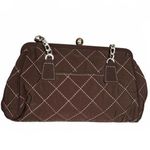 Vera Bradley  Brown Quilted Women's Shoulder Bag with Chain Strap Photo 1