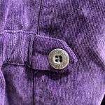 Christopher & Banks  Rich Purple Corduroy Jacket/Coat, NWT, Petite Large Photo 5