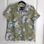 Charter Club  Beach Dress Women's Size 4 Maxi Beige Floral Linen Blend & Top Photo 3