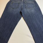 Eddie Bauer Women's Curvy Med Wash Mid Rise Crop Capri Denim Jeans Sz10P New # Photo 3