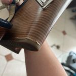 Michael Kors  Navy Blue Nautical Wedge Sandals size 9 Photo 6