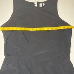 Zella Tank Dress Size M Womans Black Ribbed Sleeveless Activewear. #65 Photo 10
