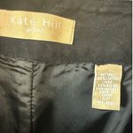 Kate Hill  100% Leather Straight Leg High Rise Casual Goth Y2K 6 Petite Black Photo 2