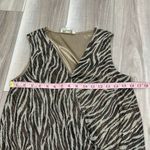 Anthropologie  Eri + Ali Kasi animal print shimmer top size small Photo 6