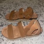 Nature Breeze Tan Strappy Espadrille Sandals  Photo 3