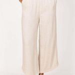 Nordstrom Petal & Pup Eleanor High Waisted Pants - Beige Sz L Photo 0
