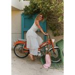 Free People  In My Dreams Sleeveless Midi Dress in Pearl Blue Size Small Photo 12