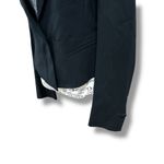 Karen Millen  Size 8 Black Lace Detail Tailored Cropped Blazer Jacket Photo 3