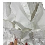 Sandro  Paris woman’s white button down shirt size Large Photo 10