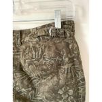 Brooks Brothers Preppy Cotton Chino Floral Cargo Pants Green Size 8 Photo 5