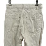 ZARA Cream High Waist Tapered Leg Jeans Size 4 Photo 4