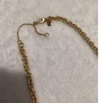 Madewell  Gold Plated Chain Link Necklace with Imitation Pearl Photo 2