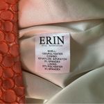 ERIN Erin Fetherston for Anthropologie Coral Cropped Look Tiered Dress size 6 Orange Photo 11