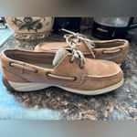 Sperry Tan Leather Loafers Photo 6