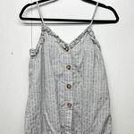 Doe & Rae Fringe Flowy Coquette Beach Western Cottagecore Women's Top Size Small Photo 0