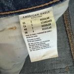 American Eagle  tomgirl jeans size 2 distressed patch Photo 11
