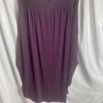 Zenana Outfitters Plus Size 1XL Women’s Purple Tulip Hem Maxi Skirt NWT With Pockets & Slit Photo 4