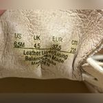 Sam Edelman  Women’s Size 7 Jayna Tan Nude Silver Stud Lace Up Oxford Flats Shoes Photo 4