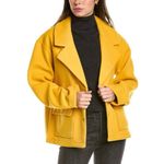 Anthropologie Avec Les Filles Oversized Utility Jacket in Yellow Small Photo 5