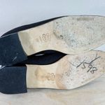 Cosmopolitan VTG 90s Women’s Loafer Square Toe Black Quiet Luxury Leather Fabric 8.5 Photo 5