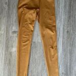 Mika | Women’s High Waisted Yoga Leggings | Small/Medium Yellow Photo 0