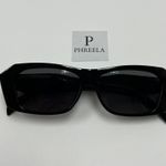Black Square Sunglasses / Retro Black Sunglasses Photo 4
