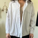 Miss Sparkling Grey Button Down Top Gray Photo 2