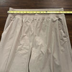 Old Navy Tan High-Waisted SleekTech Barrel Ankle Pants Large tall Savanna Grass Photo 8