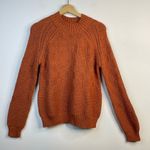 prAna Sky Meadow Chunky Knit mock Neck Cotton Blend Slouchy sweater womens S New Photo 1