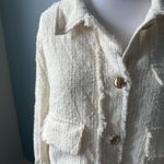 ZARA  Textured Over Shirt Jacket Size XL Photo 4