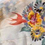 Tibi  New York 100% Silk Lined Floral Bird Beetle Butterfly Cicada Midi Dress Photo 7