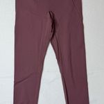 All Access Maroon Center Stage Seamless Leggings Women's S/P Yoga Athleisure Purple Photo 0