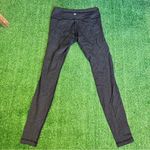 Lululemon Wunder Under Pant Full Length Diamond Dot Black Leggings Athletic Pant Photo 14