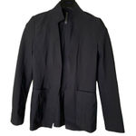 Athleta blazer jacket black women's size 0 Photo 0