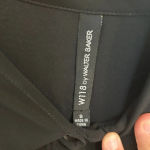 W118 By Walter Baker W118 by Walter Baker Black Dress Small Collared Long Sleeved Career Cocktail Photo 1