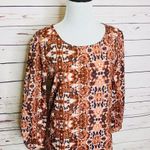 Mustard Seed Long Sleeve Casual Boho Shift Dress Size Medium Photo 3