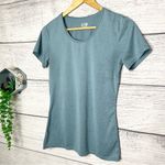 32 Degrees Heat 32 DEGREES Ladies' Cool T-Shirt Top Teal Blue Size Small Scoop Neck Short Sleeve Photo 2