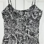 ZARA Black & White Paisley Cotton Midi
Dress(Size Medium) Photo 4