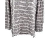 Nordstrom Olive + Oak Cowl Neck High Low Hem Tunic Oversized Striped Pullover Top Small Photo 18