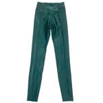 Good American Khloe Kardashian Sleek Shiny Ribbed High Rise Leggings Size 1 New Photo 7