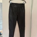 "Mía Rose black faux leather leggings (tights) Size M" Size M Photo 4