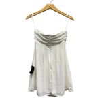 Lulus Gillian White Pleated Strapless Mini Dress size XS NWT Photo 2