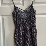 Divided  H&M Black Floral Romper - Size 4 - VGUC Photo 1